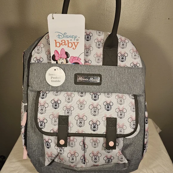 Minnie Mouse Diaper Backpack Disney Changing Bag Backpack Changing